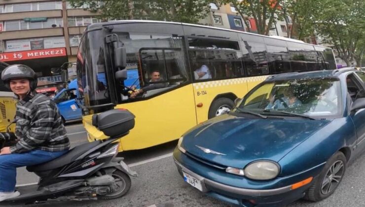 İstanbul’da ilginç kaza: Motosikletine çarpan kişi annesi çıktı