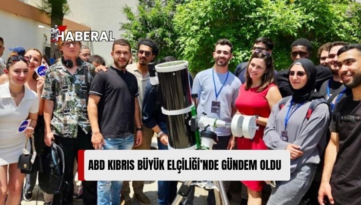 NASA’nın DAÜ Ziyareti ABD Kıbrıs Büyükelçiliği Gündeminde