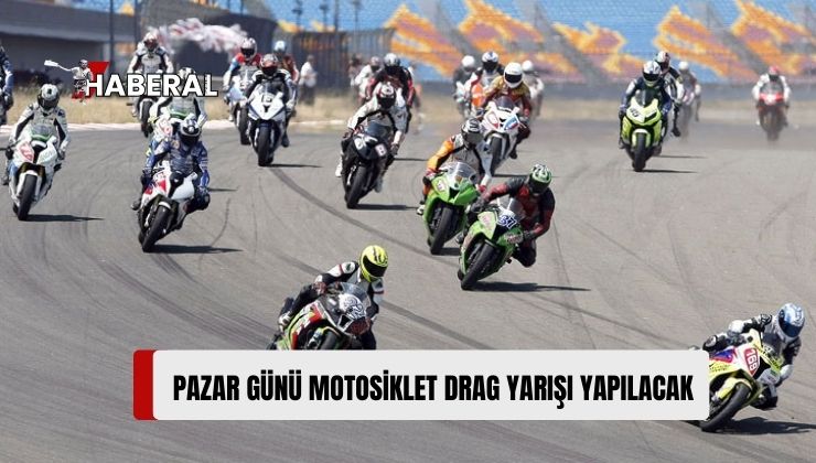 Lefkoşa-Güzelyurt Ana Yolunda Pazar Günü Motosiklet Drag Yarışı Yapılacak