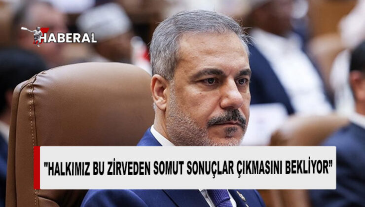 TC Dışişleri Bakanı Fidan, İİT’de KKTC’ye uygulanan ambargolara da dikkat çekti