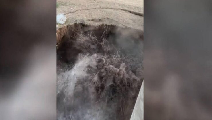 Obruk oluşumunu görüntülerken yaşadığı korku dolu anları anlattı