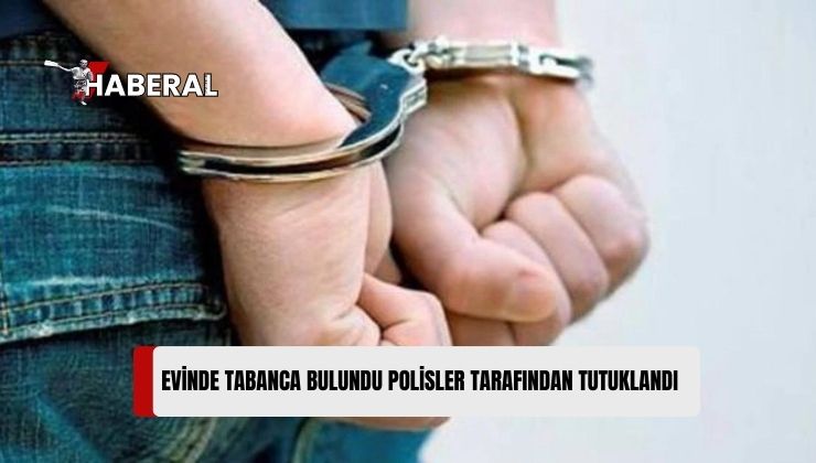 Girne’de Evinde Kurusıkı Tabanca Bulunan Kişi Tutuklandı