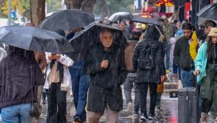 Meteoroloji’den bazı bölgeler için kuvvetli yağış uyarısı