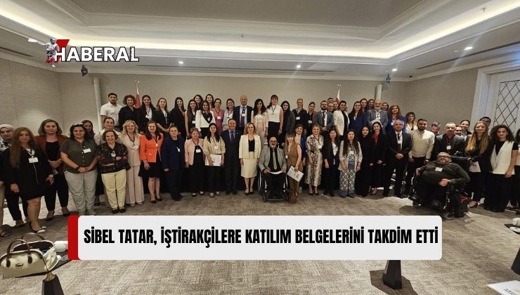 1. Engelli Hakları Çalıştay’ının Kapanışında Sibel Tatar Konuşma Yaptı
