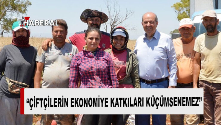 Cumhurbaşkanı Tatar, Kıbrıs Türk Çiftçiler Birliği’nin 81. kuruluş yıl dönümü nedeniyle mesaj yayımladı