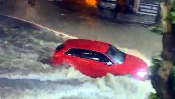 Tokat’ta sağanak: Yollar göle döndü