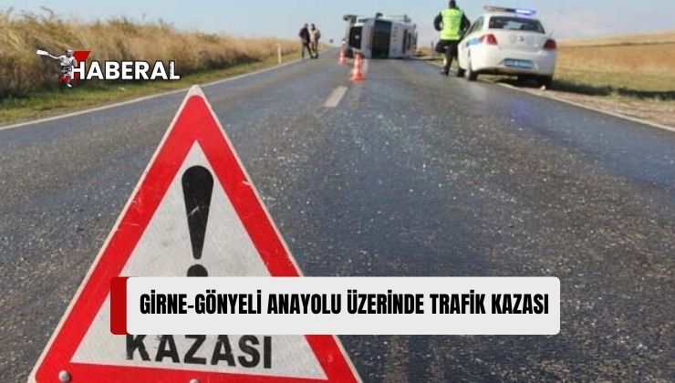 Girne-Gönyeli Anayolu Üzerinde Trafik Kazası, Bir Yaralı