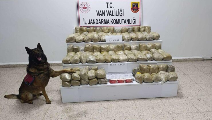 Van’da narkotik operasyonu: 129 kilo uyuşturucu ele geçirildi, 7 tutuklama