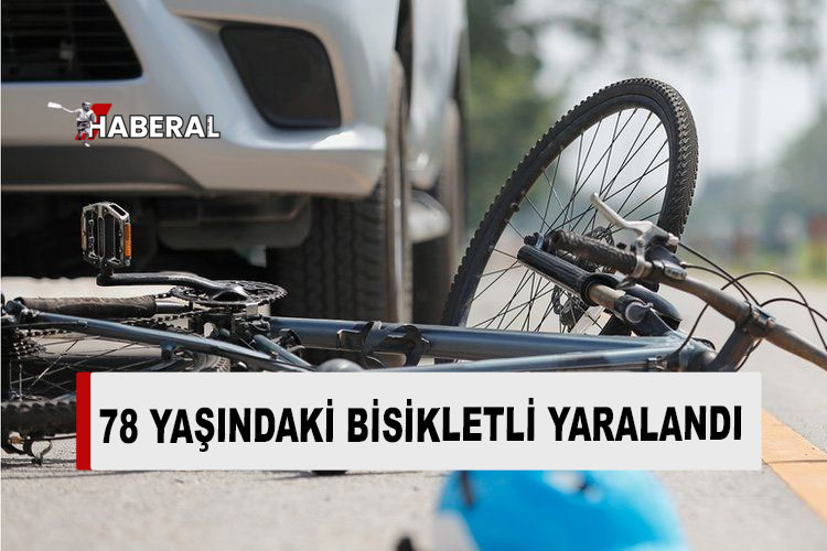 Lefkoşa’da aracın çarptığı bisiklet sürücüsü yaralandı