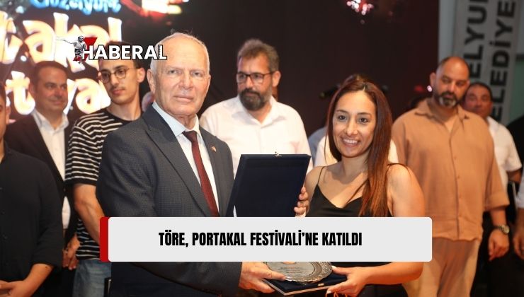 Meclis Başkanı Töre Güzelyurt Portakal Festivali’nin Açılışına Katıldı