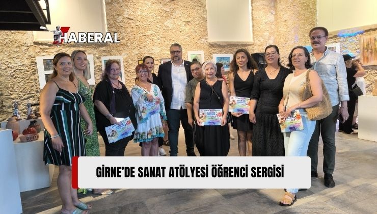 Girne Belediyesi Tarafından Düzenlenen Sanat Atölyesinde Üretilen Eserlerden Oluşturulan Sergi, Ziyarete Açıldı