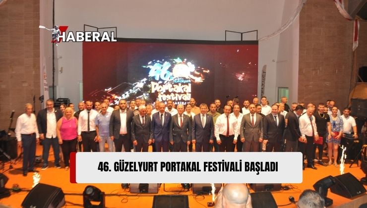 Güzelyurt Belediyesi’nin Düzenlediği 46. Güzelyurt Portakal Festivali Başladı