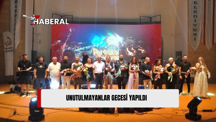 46. Güzelyurt Portakal Festivali “Unutulmayanlar Gecesi” Konseriyle Devam Etti