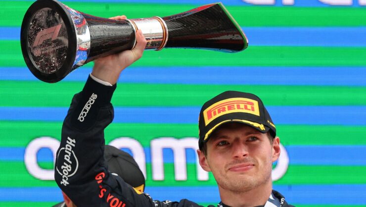 İspanya’da kazanan Verstappen