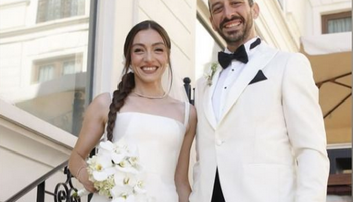Ünlü oyuncu Merve Dizdar ile Cihan Ayger evlendi! İşte nikahtan kareler