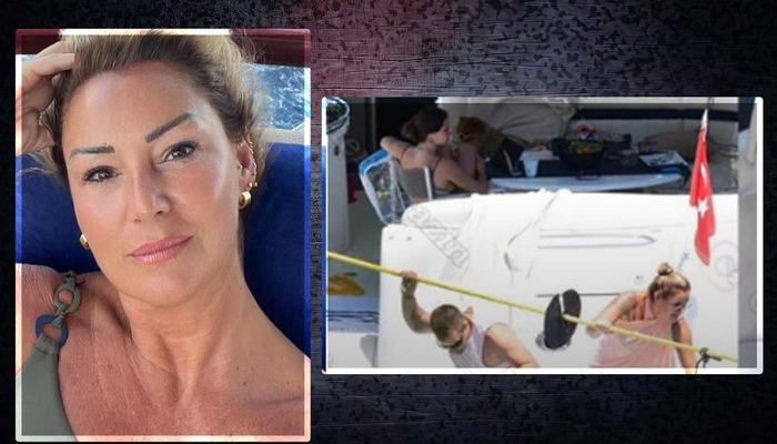 Pınar Altuğ eşi Yağmur Atacan ve kızları Su ile lüks teknelerinde tatilde! Fit hali dikkat çekti