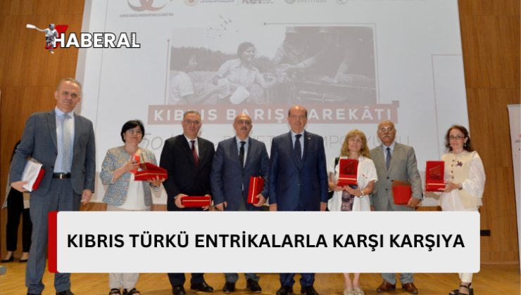 Tatar: “Kıbrıs Türkü entrikalarla karşı karşıya”…