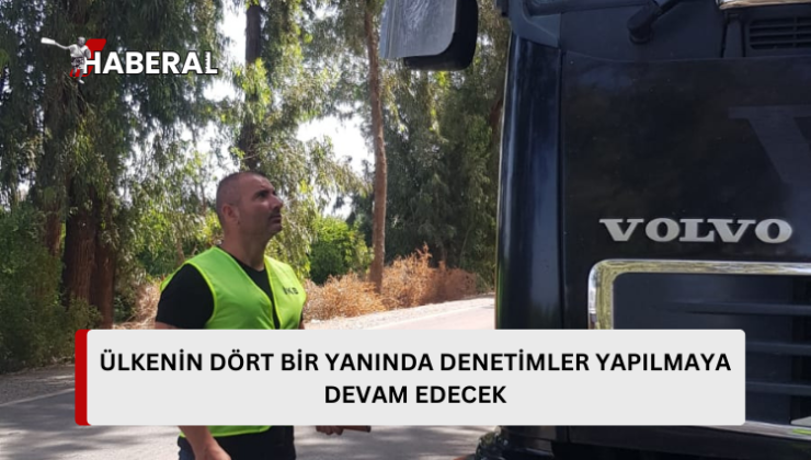 Güzelyurt bölgesinde araç denetimi yapıldı…