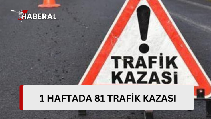 Haftalık kaza raporu…