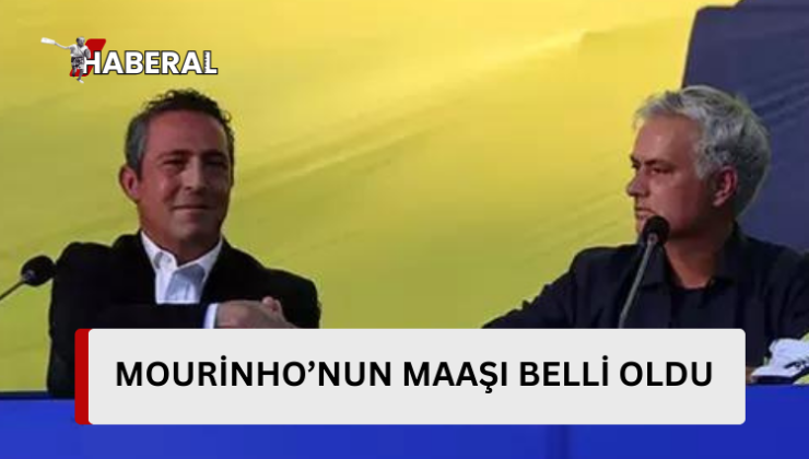 Jose Mourinho’nun Fenerbahçe’deki maaşı belli oldu!