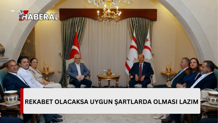Cumhurbaşkanı Tatar, Kıbrıs Türk Sanayi Odasını kabul etti…