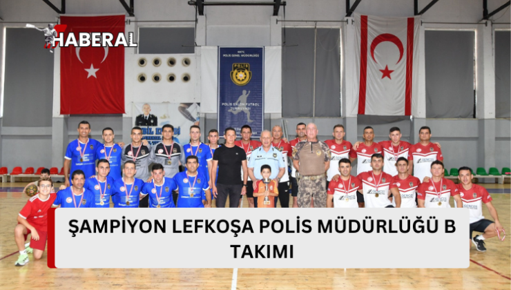 Geleneksel 2’inci Eybil Efendi Polis Salon Futbol Turnuvası’nın şampiyonu Lefkoşa Polis Müdürlüğü B takımı oldu…