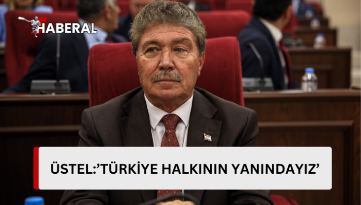 “KKTC olarak Türkiye halkının yanındayız”…