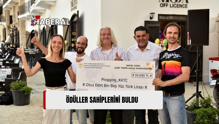 “Sıfır Atık Çöp Toplama Maratonu” Ödülleri Verildi