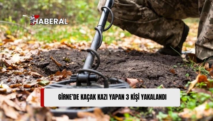 Defineciler Kıskıvrak Yakalandı