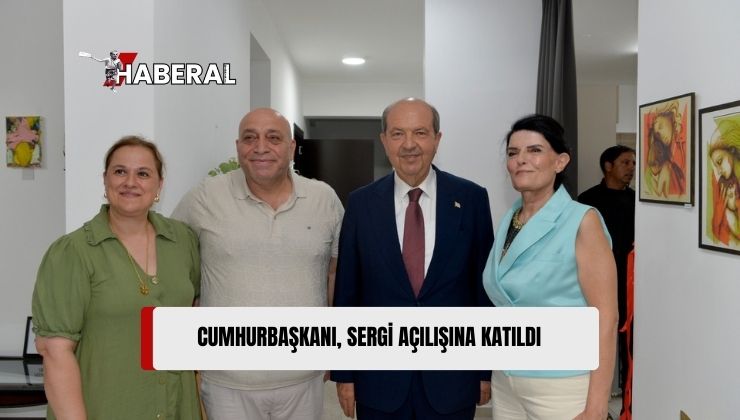 Cumhurbaşkanı Ersin Tatar, “DASEIN” İsimli Sanat Sergisinin Açılışına Katıldı