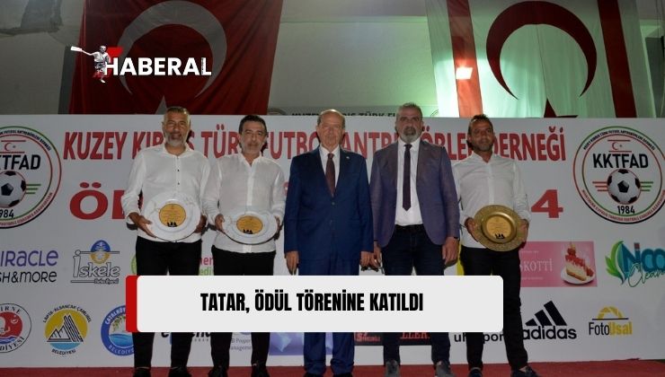 Cumhurbaşkanı Tatar, Futbol Antrenörlerine Ödüllülerini Takdim Etti