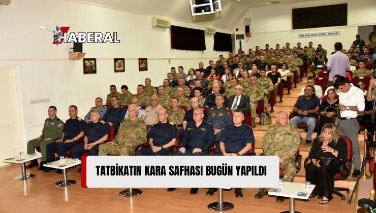 Şehit Teğmen Caner Gönyeli-2024 Arama Kurtarma Davet Tatbikatı Basın Brifingi Yapıldı