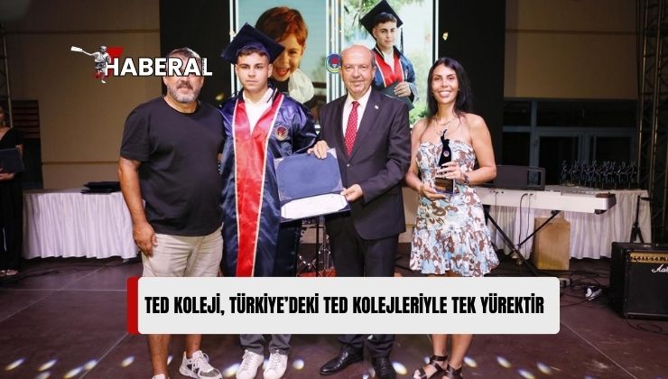 Cumhurbaşkanı Ersin Tatar, TED Kuzey Kıbrıs Koleji’nin Mezuniyet Törenine Katıldı