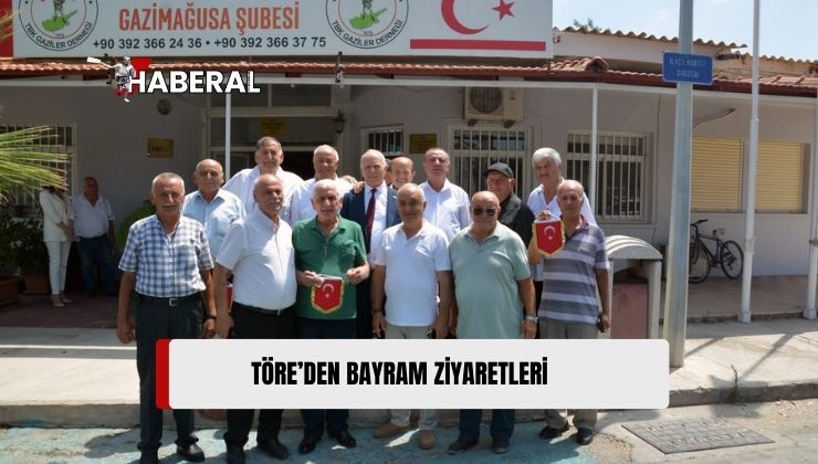 Cumhuriyet Meclisi Başkanı Zorlu Töre, Kurban Bayramı Nedeniyle Gazimağusa’da Ziyaretler Yaptı