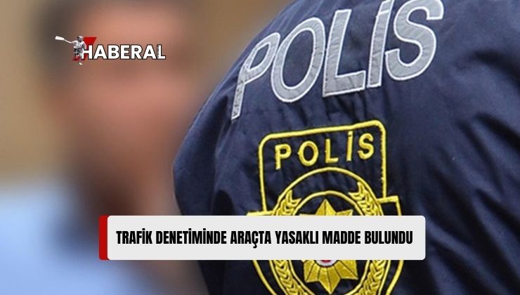 Girne Polis Müdürlüğü’ne Bağlı Trafik Ekipleri Tarafından Yapılan Trafik Denetiminde Yasaklı Maddeye Rastlandı