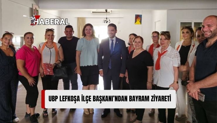 UBP Lefkoşa İlçe Başkanı Ahmet Savaşan’dan Anlamlı Bayram Ziyareti