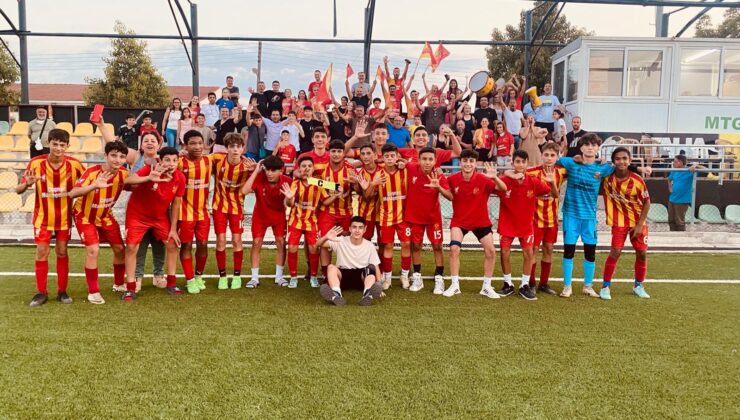 Red7Oil U14 çeyrek finalde T.H. Dumlupınar, Küçük Kaymaklı ve Çetinkaya avantajlı