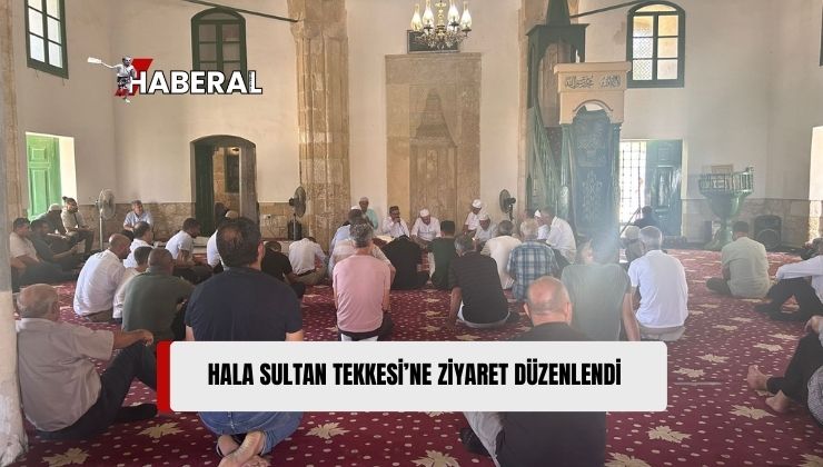 Kıbrıs Vakıflar İdaresi ve Din İşleri Başkanlığı, Kurban Bayramı Münasebetiyle Larnaka’daki Hala Sultan Tekkesi’ne Ziyaret Düzenledi