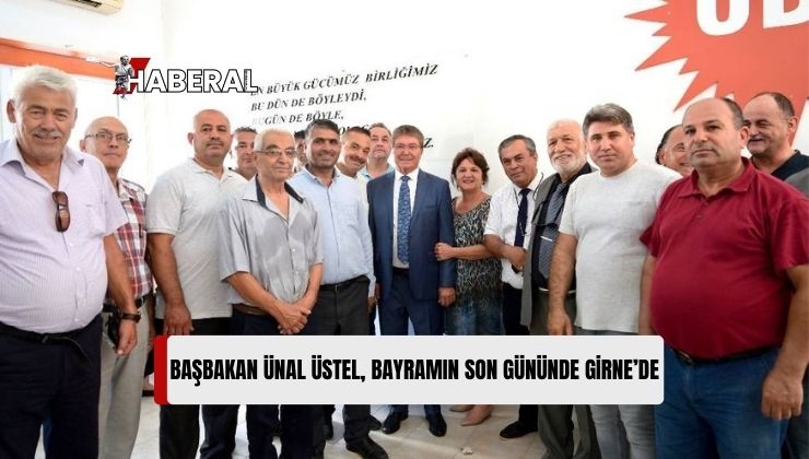 Başbakan Ünal Üstel: Birlik İçinde İstikrarla Yola Devam Ediyoruz