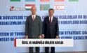 Başbakan Üstel ile Oğuzhan Hasipoğlu, TDT Siyasal Partiler Toplantısına Katıldı