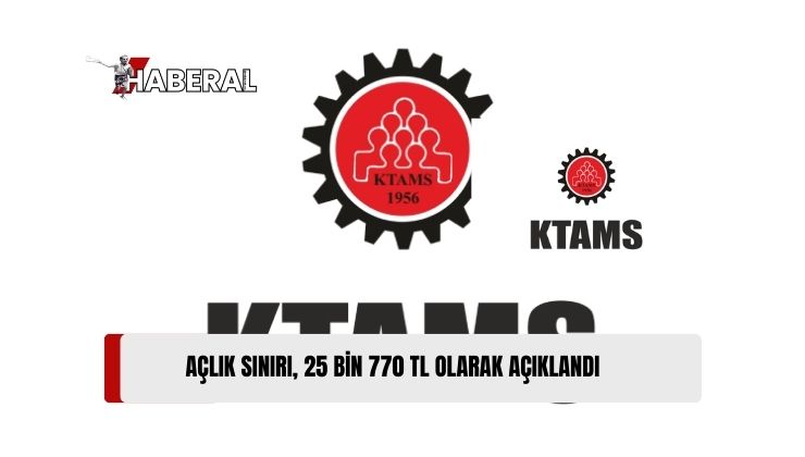 KTAMS Açlık Sınırını 25 bin 770 TL Olarak Hesapladı