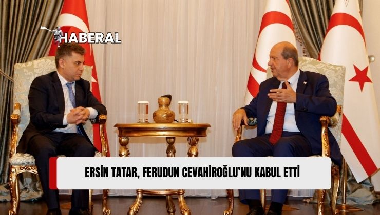 Cumhurbaşkanı Tatar, SANKON Genel Başkanı Cevahiroğlu’nu Kabul Etti