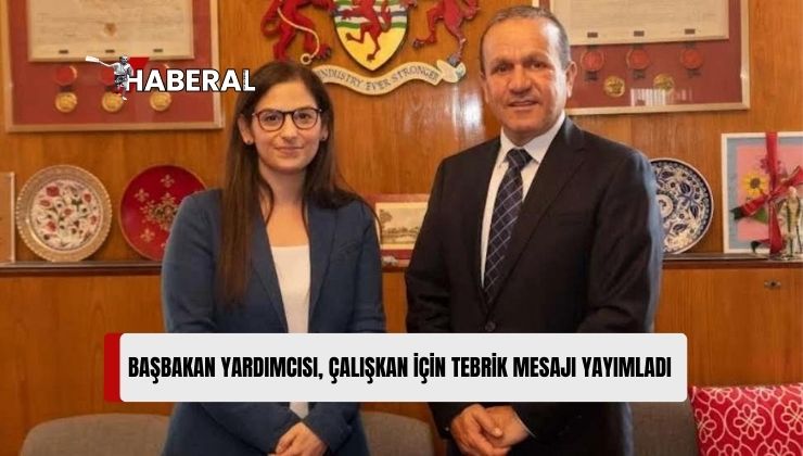 Fikri Ataoğlu İlk Kıbrıslı Türk Parlamenter Nesil Çalışkan’ı Tebrik Etti