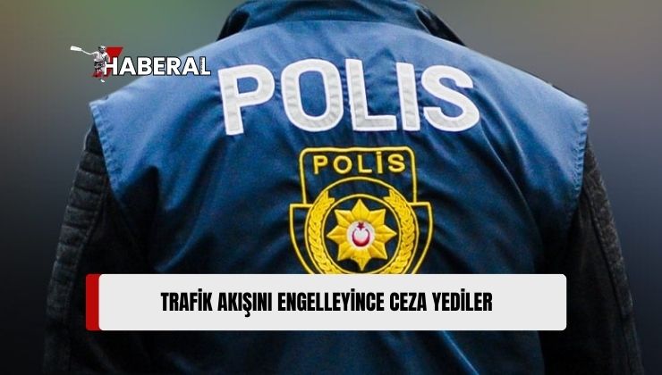 Girne Çevre Yolu’nda Trafiği Aksatan Düğün Konvoyuna Polisten Ceza