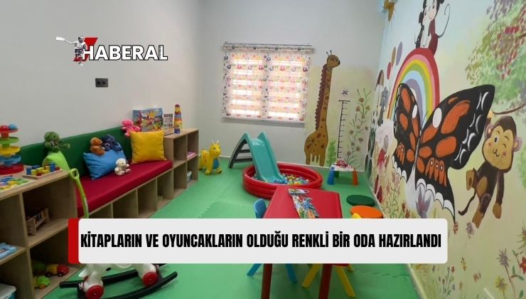 Anneleri Mahkum Olduğundan Cezaevinde Kalan Çocuklar İçin Renkli, Eğitici Bir Oda Hazırlandı