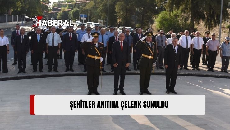 20 Temmuz Barış Harekatı 50’nci Yılı Etkinleri Çerçevesinde Bugün Sabah Şehitler Anıtı’na Çelenk Sunuldu