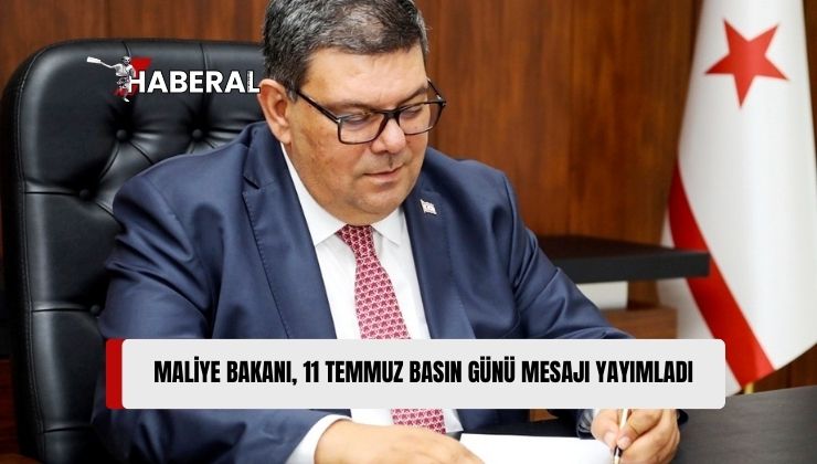 Maliye Bakanı Berova, “11 Temmuz Basın Günü” Mesajı Yayımladı