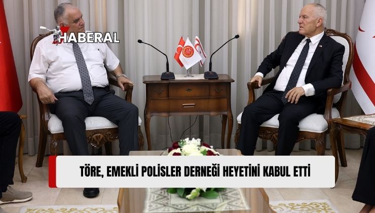 Cumhuriyet Meclisi Başkanı Zorlu Töre, Birol Atasü Başkanlığındaki Emekli Polisler Derneği Heyetini Kabul Etti