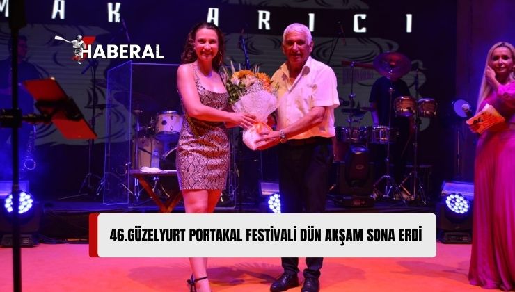 46.Güzelyurt Portakal Festivali Dün Akşam Irmak Arıcı Konseriyle Sona Erdi