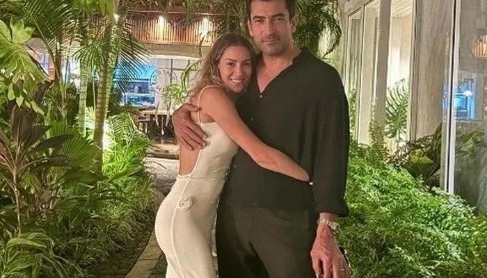 Kenan İmirzalıoğlu ve Sinem Kobal denizde aşka geldi! Romantik anlar